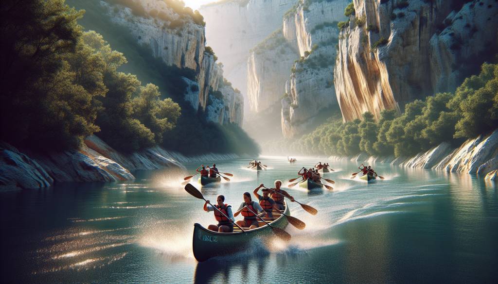 La descente de l'Ardèche en canoé: guide pour un périple aquatique